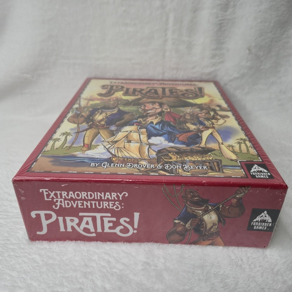 Extraordinary Adventures Pirates Board Game by 2019 Forbidden Games New Sealed - Picture 5 of 5